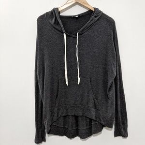 Acemi Dark Gray Lightweight Hoodie Size M